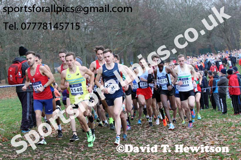 Senior mens British Athletics Liverpool Cross Challenge, Sefton Park, Liverpool. Photo:  David T. Hewitson/Sports for All Pics